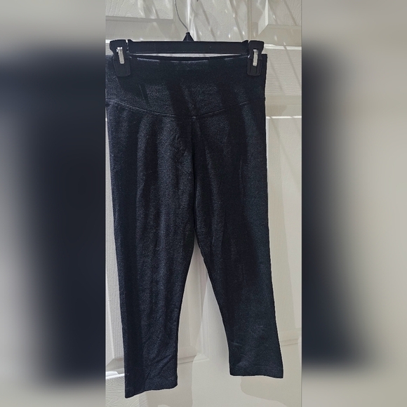 Bally Pants - Bally Womens High Rise Capri Legging, Heather Charcol